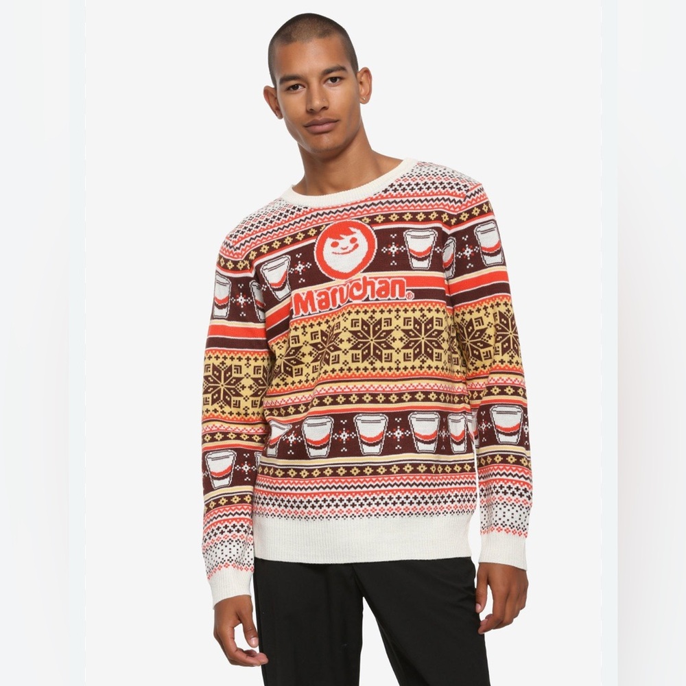 Maruchan Ramen Themed Ugly Holiday Sweater Medium